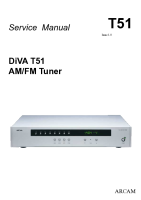 Arcam T51 - Service Manual 